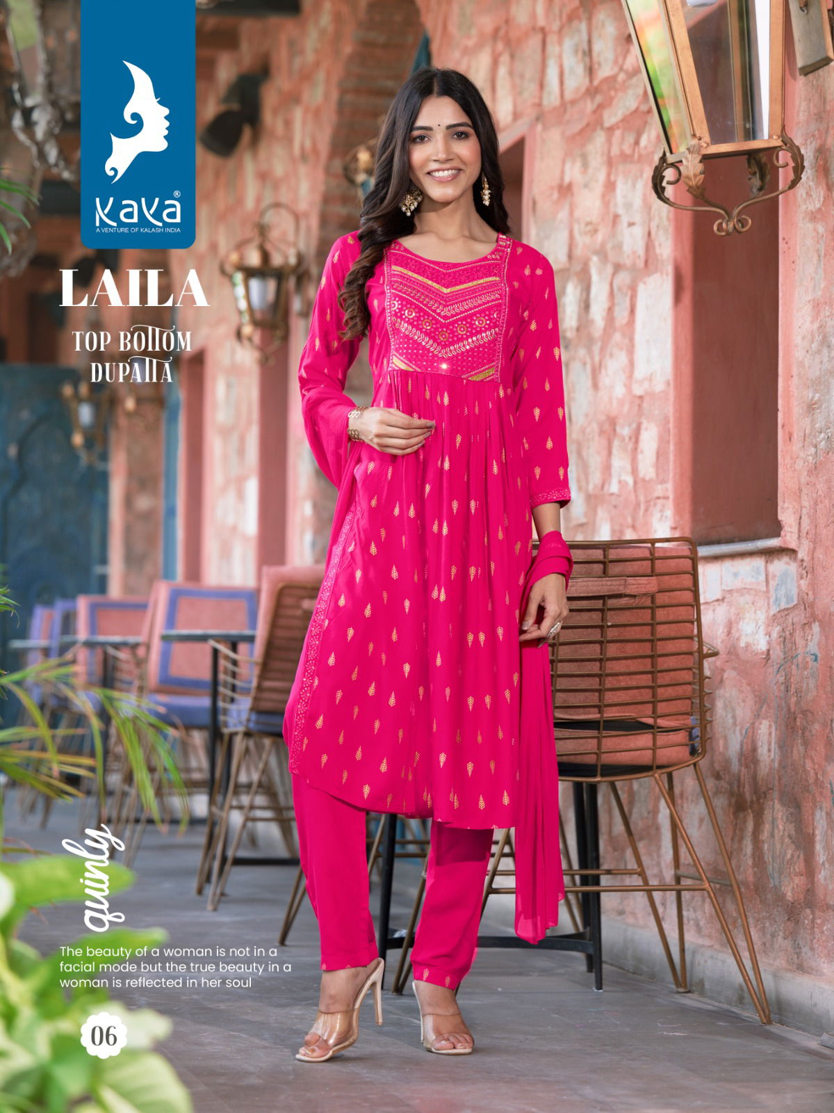 Kaya Laila Designer Readymade Suits Catalog
